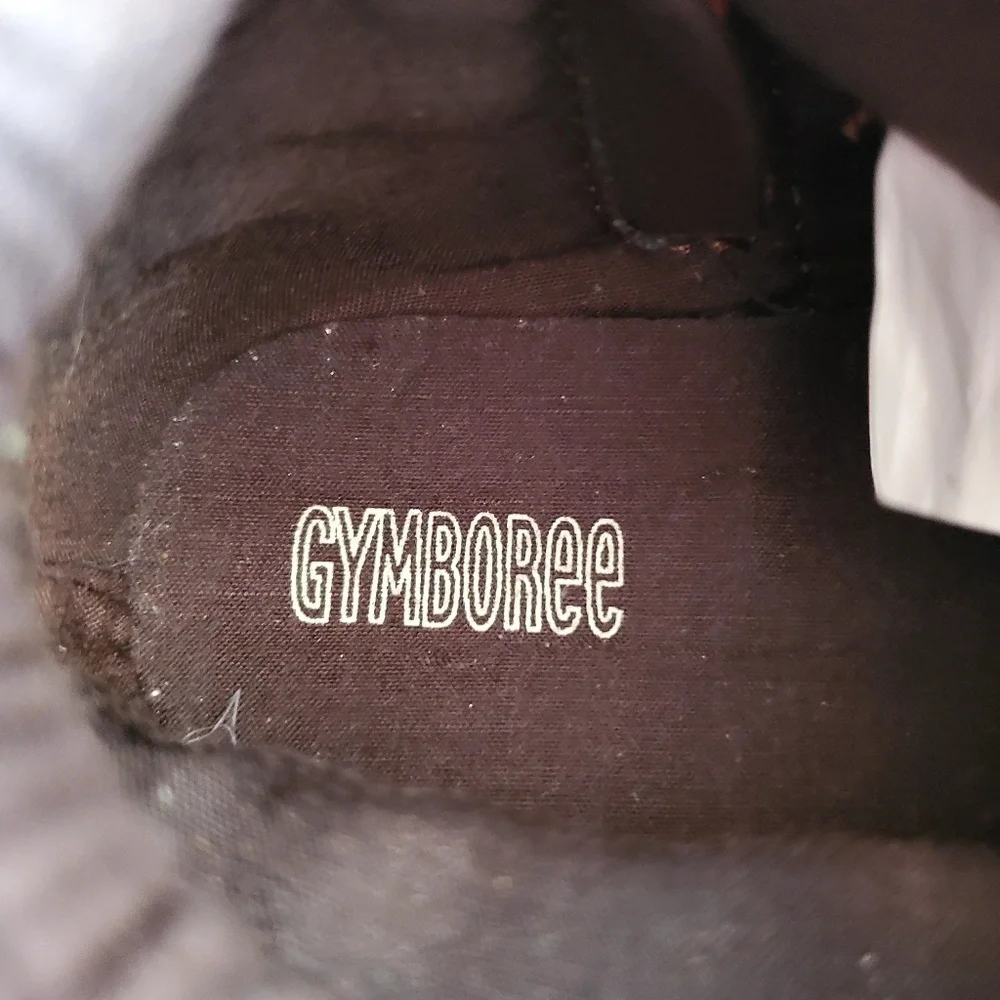 Gymboree Boys Casual Tie Boots Tan Lace Up Shoes Size 7